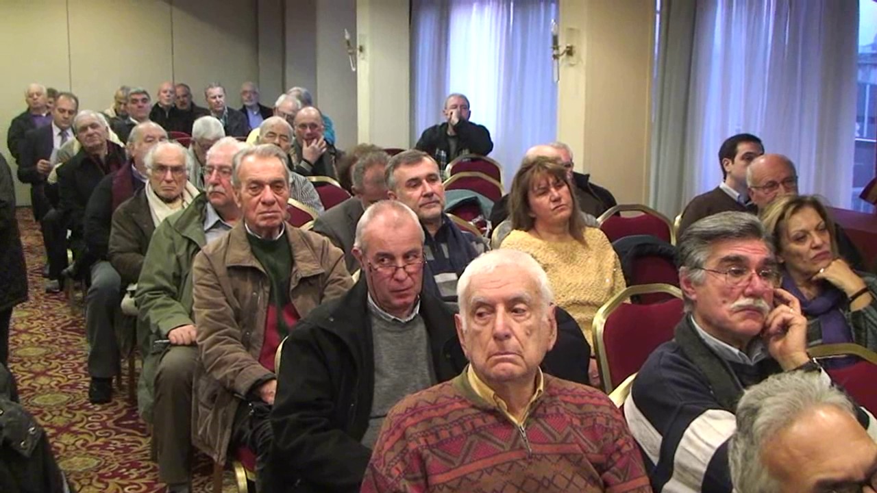 Απο την Εσπερίδα Φορολογικής Ενημέρωσης για τρέχοντα ζητήματα που οργάνωσαν η Ένωση Φορολογουμένων Ελλάδος και η Ανώτατη Γενική Συνομοσπονδία Συνταξιούχων Ελλάδος την 1η Φεβρουαρίου 2017 στις 17:30 στο Ξενοδοχείο «Τιτάνια».  Στην εκδήλωση αναλύθηκαν μεταξύ άλλων και οι θέσεις της Ένωσης Φορολογουμένων για το αφορολόγητο όριο και την αντιμετώπιση οφειλετών ΕΝΦΙΑ που κινδυνεύουν από ποινικές διώξεις ή κατασχέσεις λόγω ανυπαίτιου αδυναμίας καταβολής.